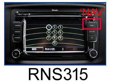 VW RNS510 RCD510 RNS315 RGB Adapter | Dedicated Camera Converter for Volkswagen Original DVD | RCA Camera Connectivity GreenYi