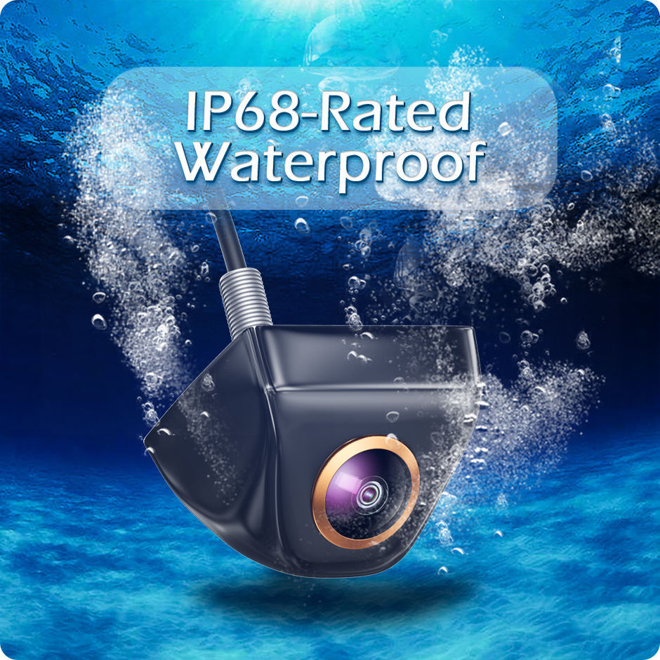 170° AHD 1080P Car Rear View Camera | Golden Fisheye Lens | Full HD Night Vision | IMX307 Sensor GreenYi