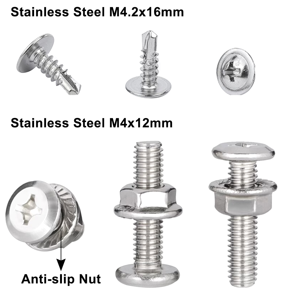 Stainless Steel L Shape Adjustable Bracket for Truck Buses Side Camera Installation GreenYi