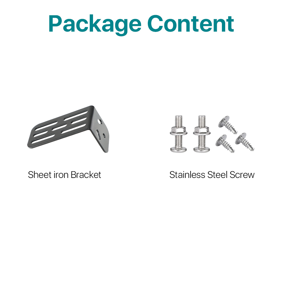 Stainless Steel L Shape Adjustable Bracket for Truck Buses Side Camera Installation GreenYi