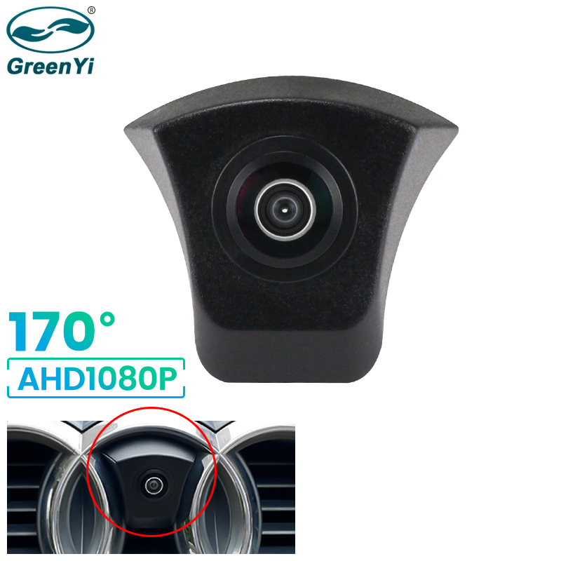 AHD Car Front View Camera for Audi A3 8P A6 C7 C6 A4 B8 B6 B9 A1 TT MK2 A8 D3 Q7 4L Q3 8L C5 8J B5 4F A7 B7 Q5 FY GreenYi
