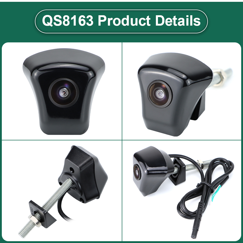 AHD Car Front View Camera for Audi A3 8P A6 C7 C6 A4 B8 B6 B9 A1 TT MK2 A8 D3 Q7 4L Q3 8L C5 8J B5 4F A7 B7 Q5 FY GreenYi