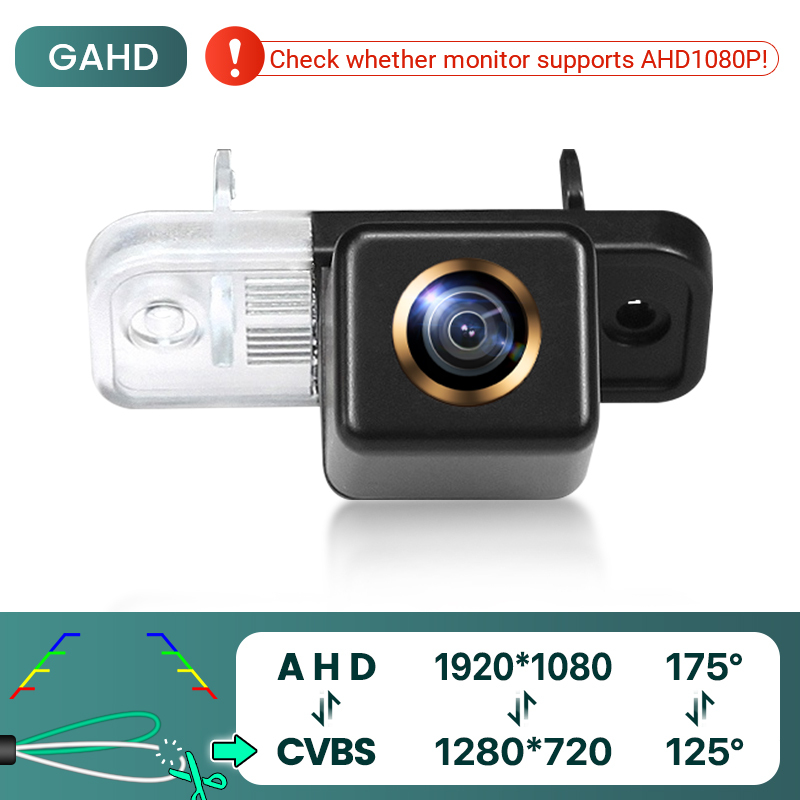 170° HD 1080P Car Rear View Camera for Mercedes Benz Clk W203 W209 W219 W211 GreenYi