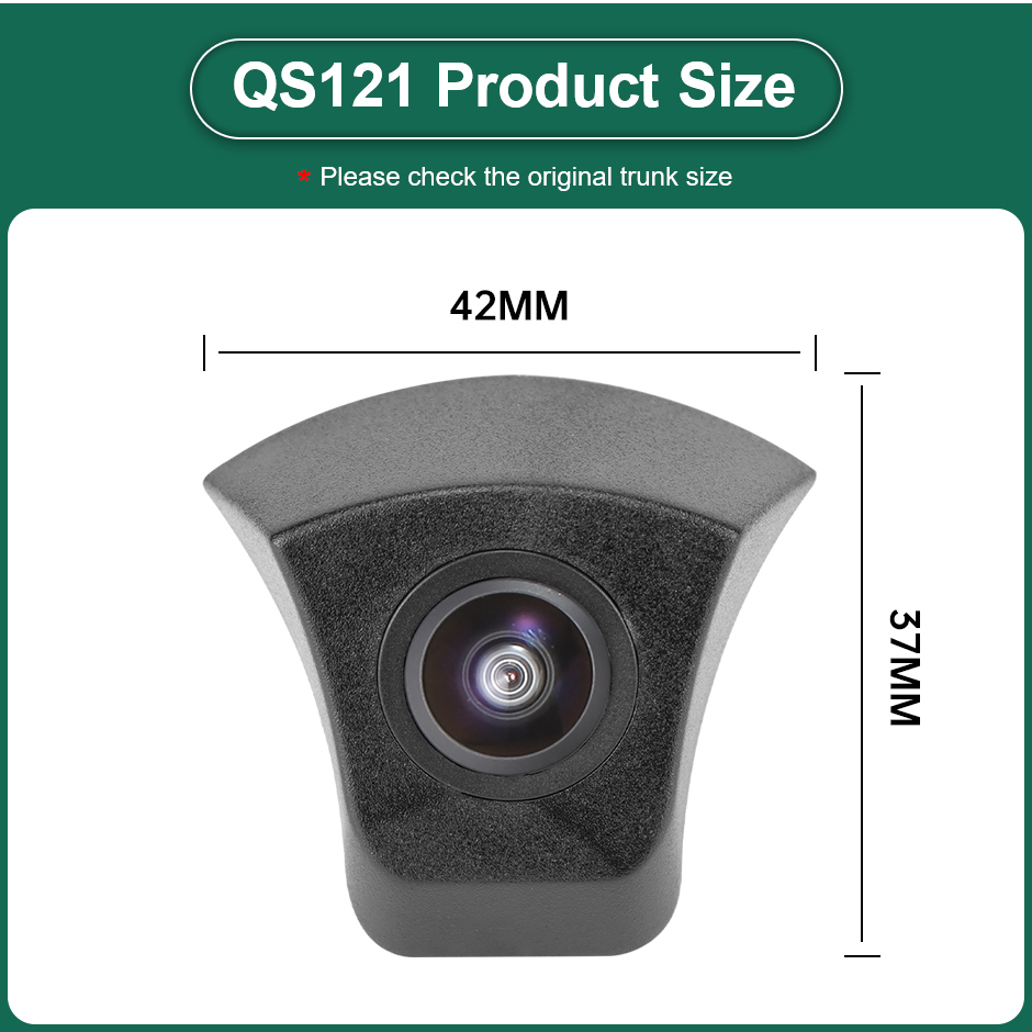 AHD Car Front View Camera for Audi A3 8P A6 C7 C6 A4 B8 B6 B9 A1 TT MK2 A8 D3 Q7 4L Q3 8L C5 8J B5 4F A7 B7 Q5 FY GreenYi