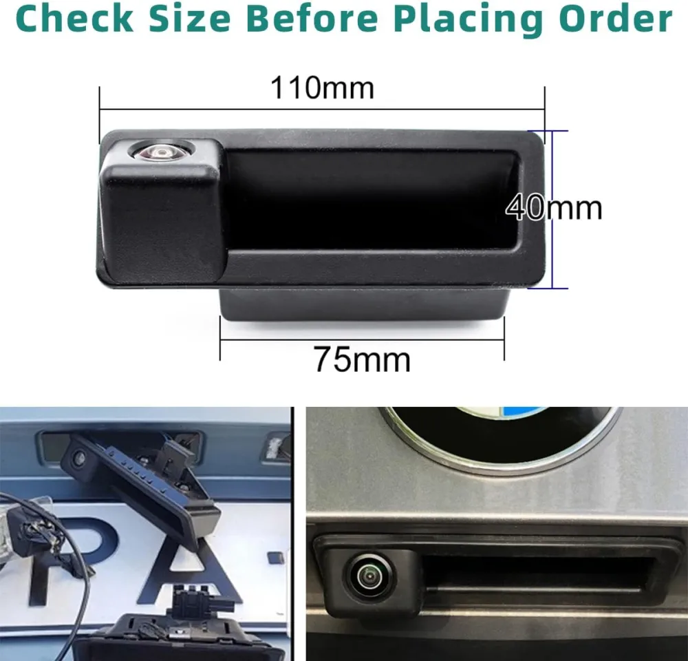 stuur auto camera 1280 * 720 pixel 1000TV lijnen HD lens waterdicht 170