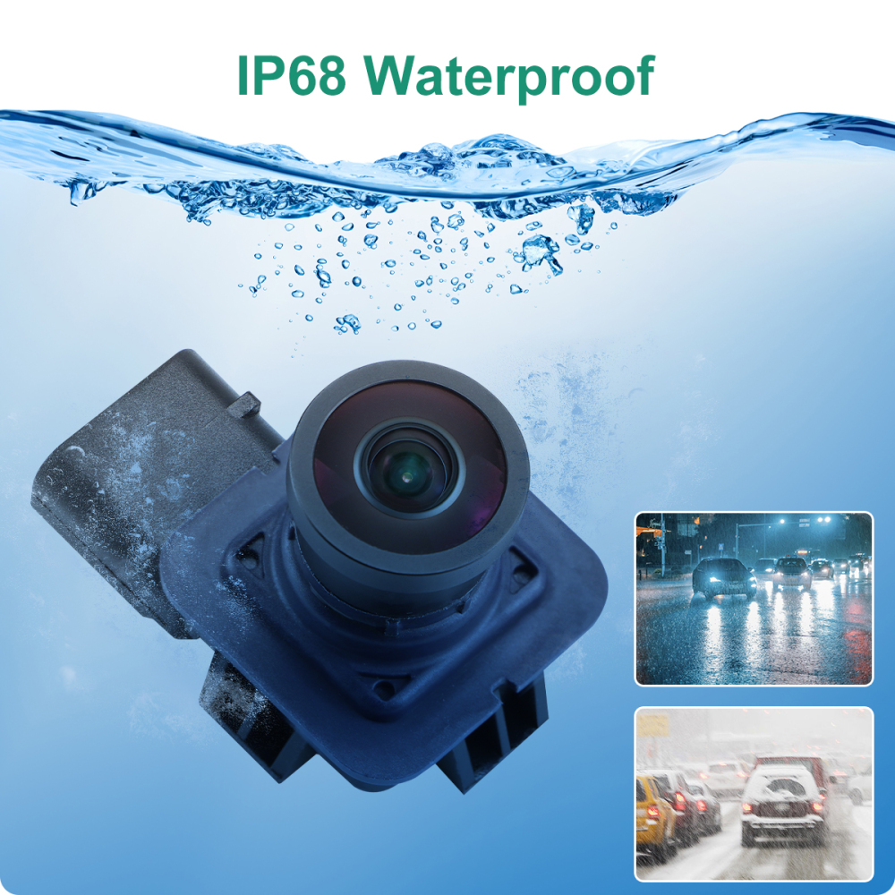 ES7Z-19G490-A Rear View Backup Reverse Park Assist Camera Compatible with 2013-2016 Ford Fusion, Replaces OE Number ES7T-19G490-AA, DS7Z-19G490-A, DS7T-19G490-DD, E1GT-19G490-BB by GreenYi