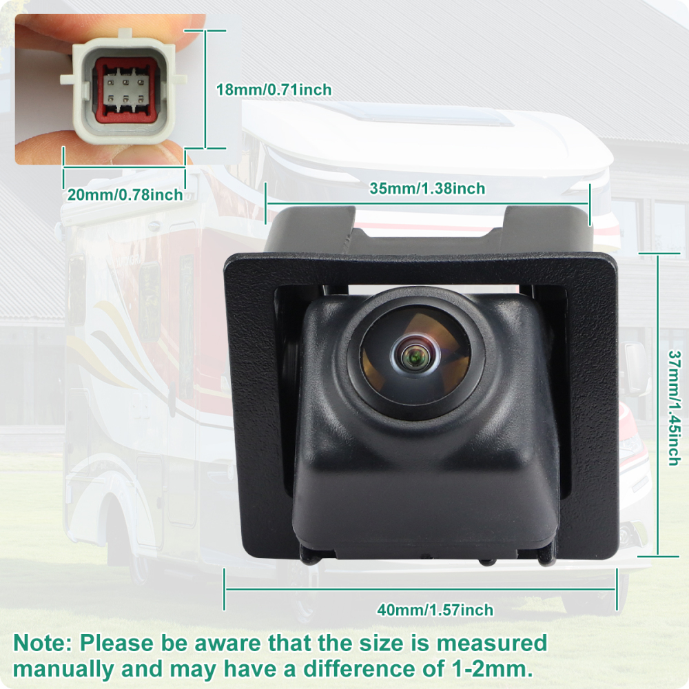 23205689 Rear View Backup Camera Compatible with Cadillac SRX 2010-2016 - Park Assist Camera, Replace OE # 15926122, 20910350, 22915398 by GreenYi