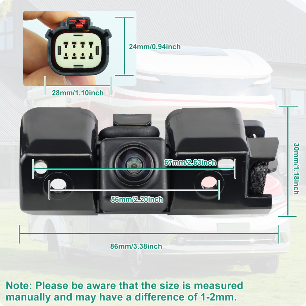 23244435 Rear View Backup Camera Compatible with 2016-2019 Chevrolet Silverado GMC Sierra 1500 2500 3500 HD, Replaces OE Number 84079952 by GreenYi