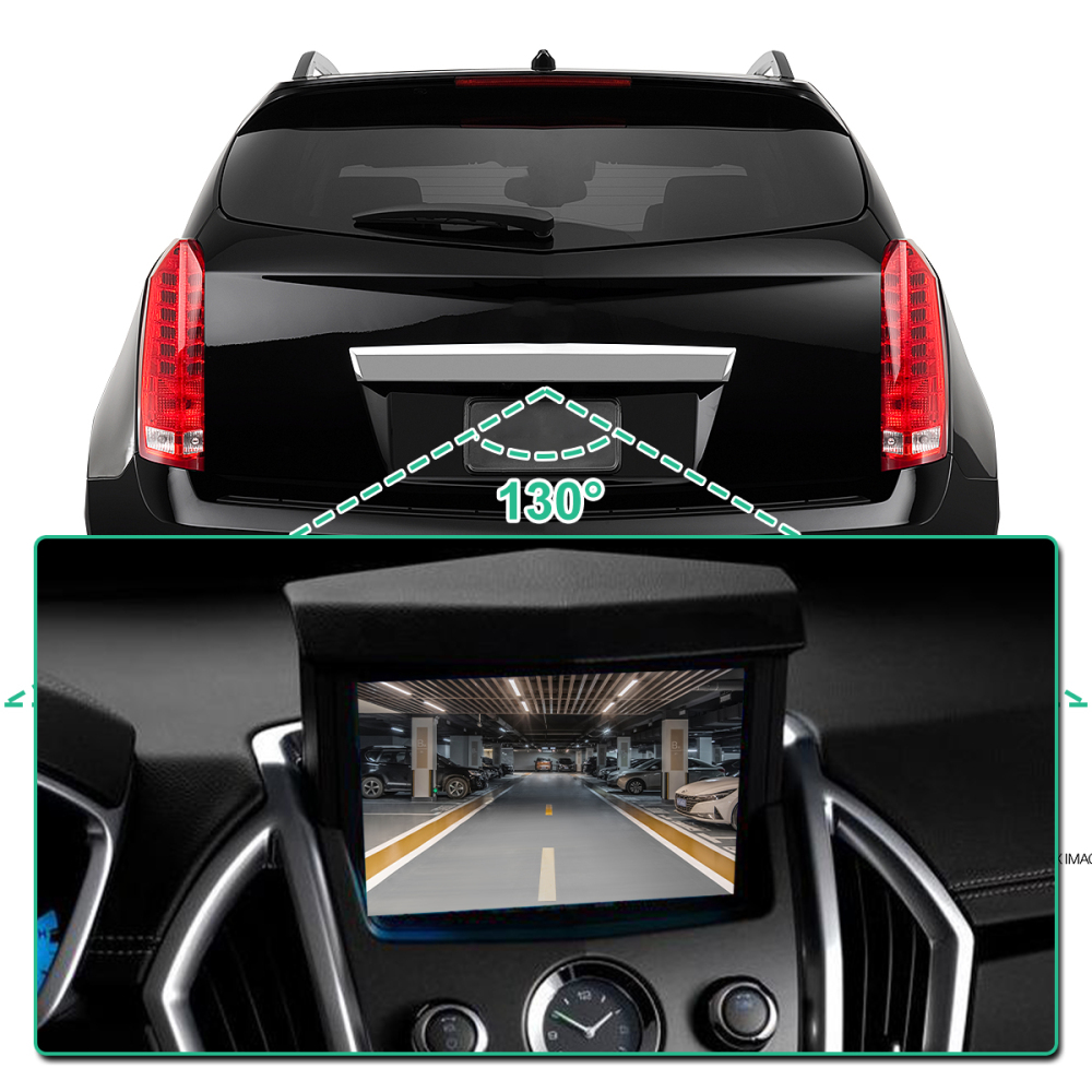 23205689 Rear View Backup Camera Compatible with Cadillac SRX 2010-2016 - Park Assist Camera, Replace OE # 15926122, 20910350, 22915398 by GreenYi