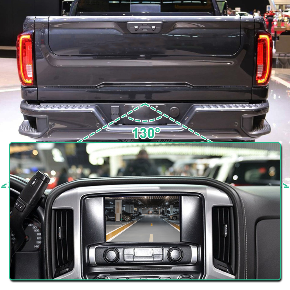 23244435 Rear View Backup Camera Compatible with 2016-2019 Chevrolet Silverado GMC Sierra 1500 2500 3500 HD, Replaces OE Number 84079952 by GreenYi