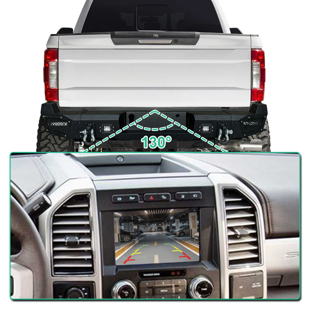 HC3Z-19G490-X Rear View Backup Camera Fit for Ford F250 F350 Super Duty 2017-2019, GreenYi Parking Assist Cam Replaces OE Number HC3Z-19G490-E HC3Z-19G490-M HC3Z-19G490-T