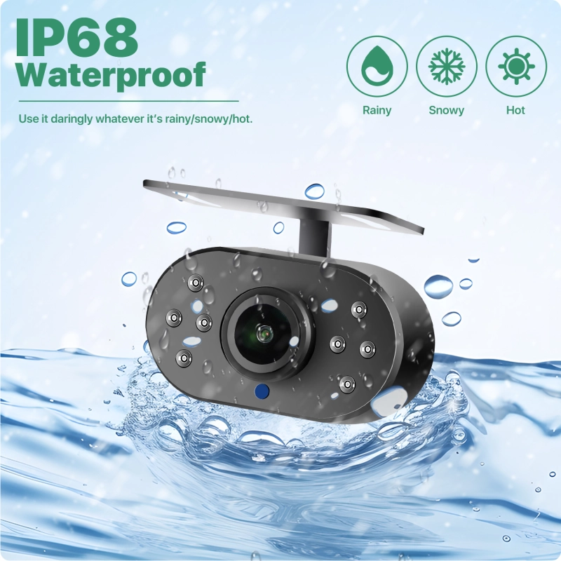GreenYi WiFi Car License Plate Backup Camera with IR LEDs, Wireless to ...