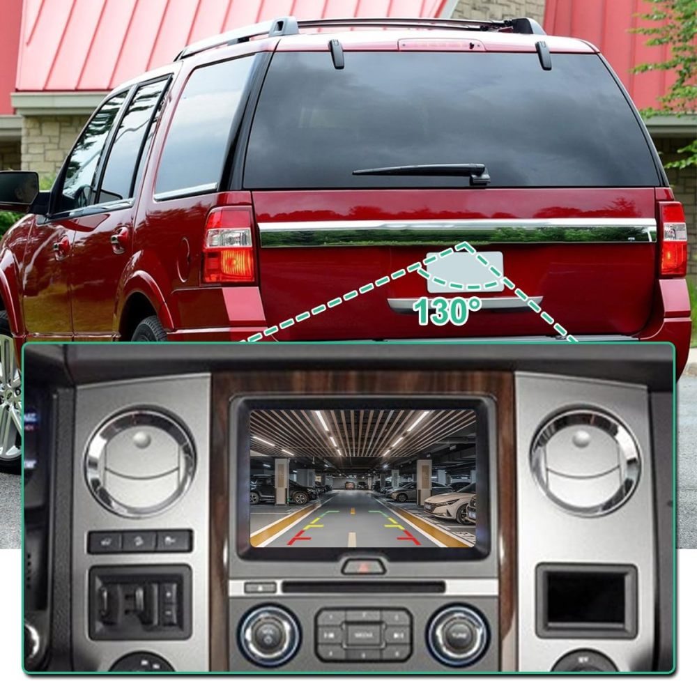 GreenYi FL1Z-19G490-A OE Backup Camera for Ford Expedition 2015 2016 2017—Replaces Part No. FL1Z-19G490-B FL1Z19G490A FL1Z19G490B