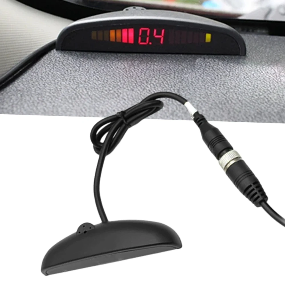 Reversing Radar Audible Alert Indication System LED Truck Reversing Sensor System Parking Sensor with Crescent Display 12-24V