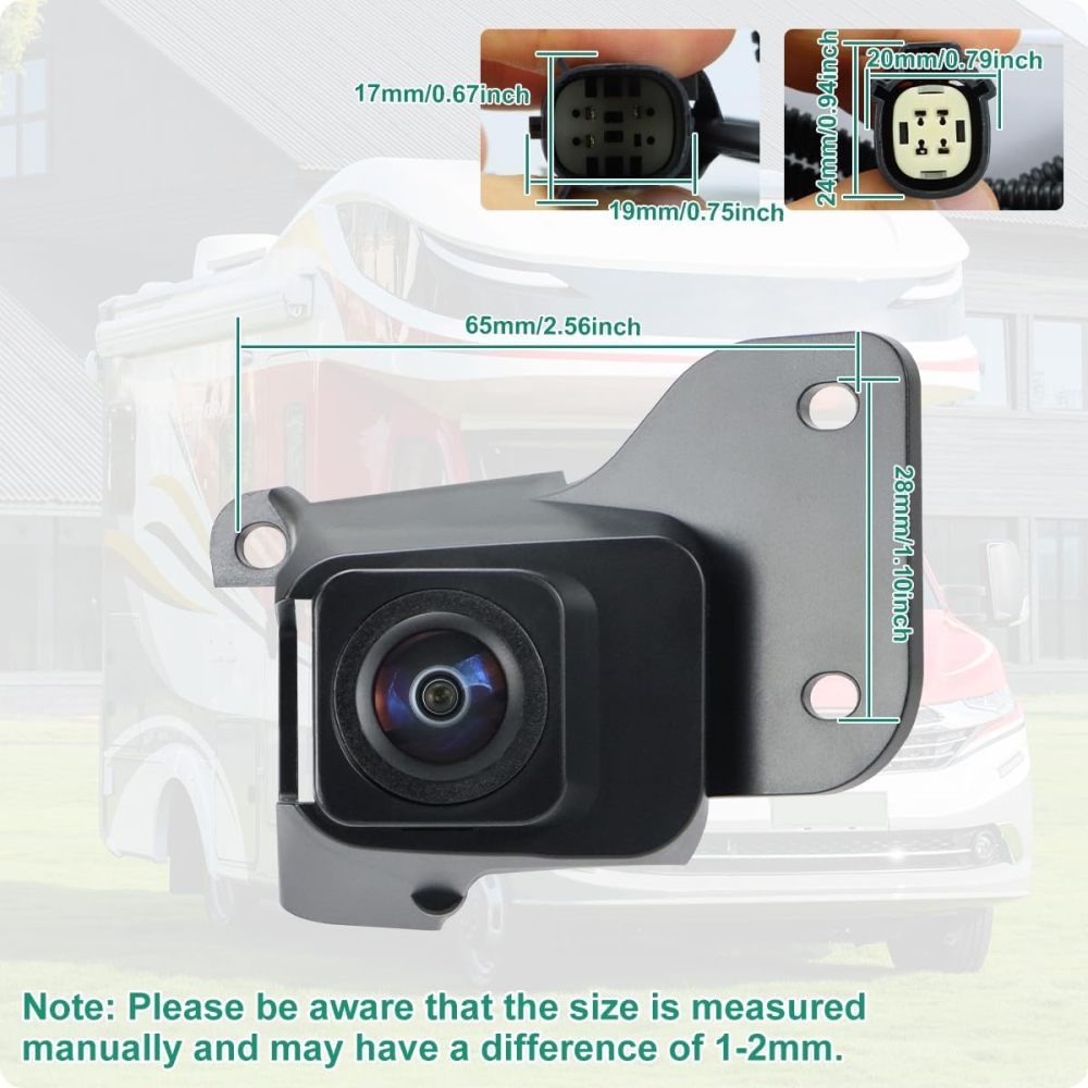 GreenYi OE Backup Camera (Part # 20837341) Fit for Chevy Silverado & GMC Sierra 1500, 2500, 3500 (2007-2014) - Replaces Part # 20986601 and 23146157