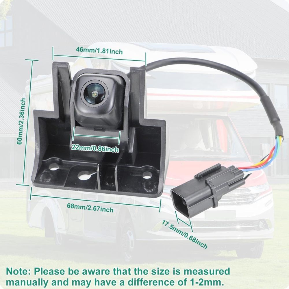 GreenYi OE Backup Camera (Part # 95760-C1600) with Bracket Fit for Hyundai Sonata 2018 2019 Compatible with Hyundai Hybrid 2018 2019 - Replaces Part # 95760-E6500, 95760-C1500