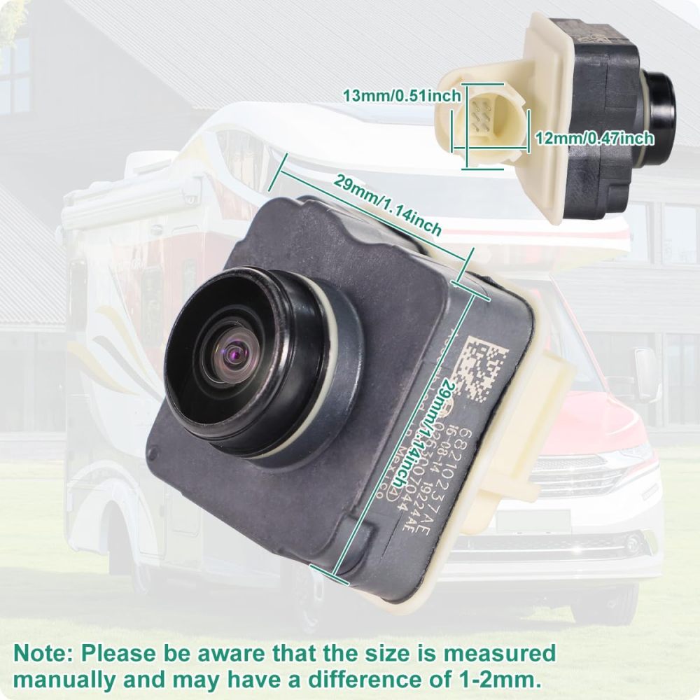 GreenYi OE Backup Camera (Part # 68210237AF) Fit for Chrysler 300 (2015-2020) - Replaces Part # 68210237AA / AB/AC/AD/AE/AF, 68212996AC / AD/AE/AF/AG, 68386753AA / AB/AC/AD