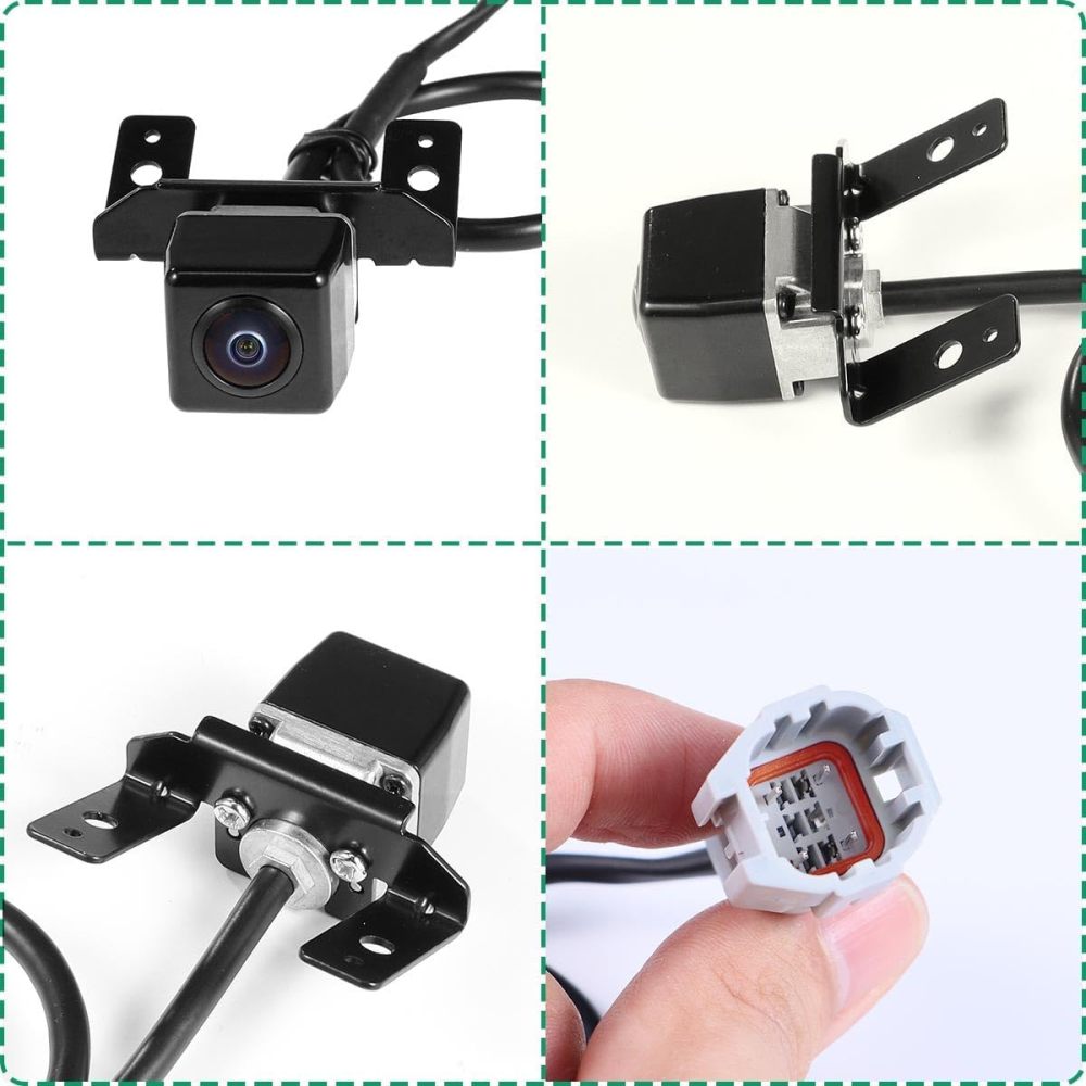 95760-3S102 Rear View Backup Camera Fit for Hyundai Sonata Hybrid 2011-2015, GreenYi Parking Assist Cam Replaces OE Number 95760-3S100, 95760-3S101, A52-74-0028, V52-74-0028, PAC16