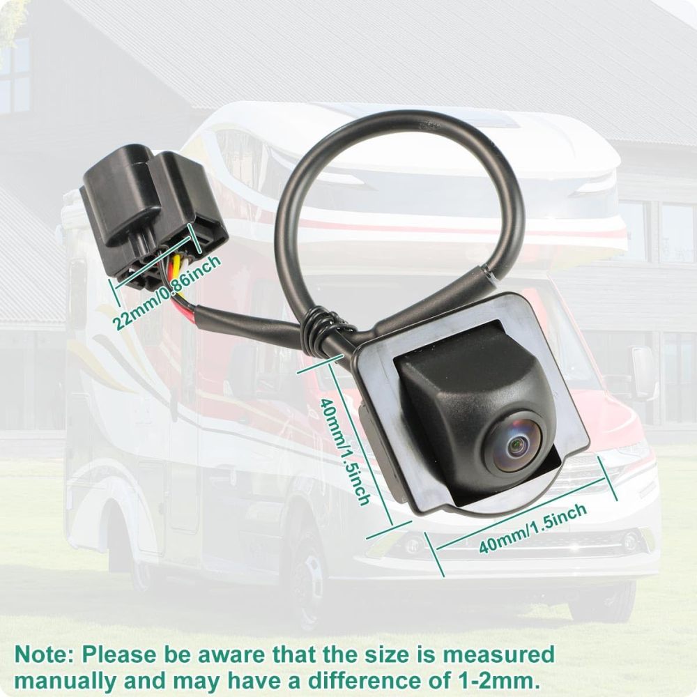39530-TBA-A01Rear View Backup Camera Fit for Honda Civic Sedan 2016 2017, GreenYi Parking Assist Cam Replaces OE Number HO1960136, 39530TBAA01, 39530TEAH01, 39530-TEA-H01