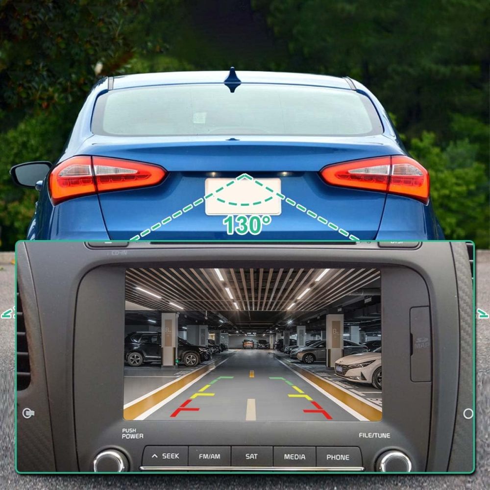 95760A7000 Rear View Backup Camera Fit for Kia Forte Sedan 2014 2015 2016, GreenYi Parking Assist Cam Replaces OE Number, 95760-A7000, KI1960114