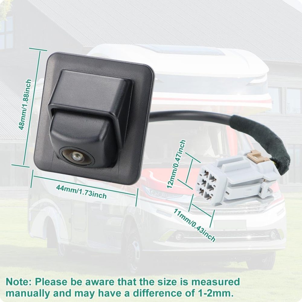 95760A7000 Rear View Backup Camera Fit for Kia Forte Sedan 2014 2015 2016, GreenYi Parking Assist Cam Replaces OE Number, 95760-A7000, KI1960114