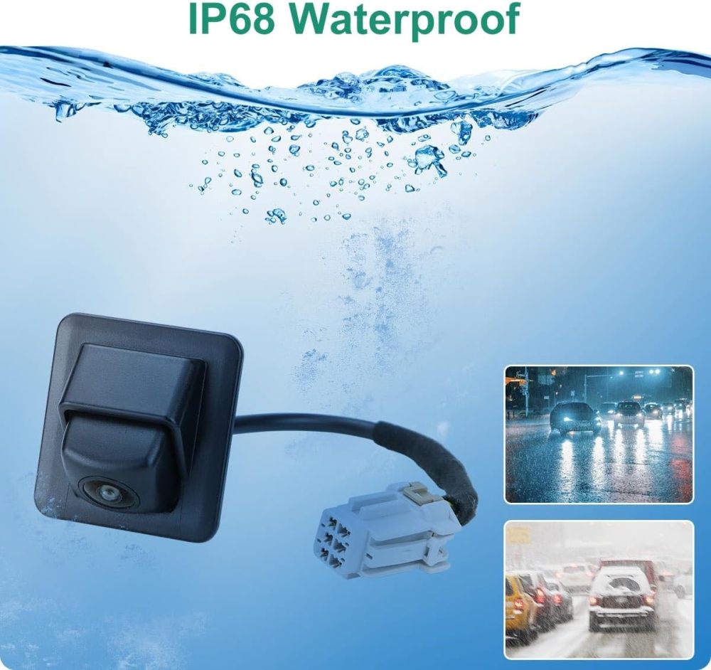 95760A7000 Rear View Backup Camera Fit for Kia Forte Sedan 2014 2015 2016, GreenYi Parking Assist Cam Replaces OE Number, 95760-A7000, KI1960114