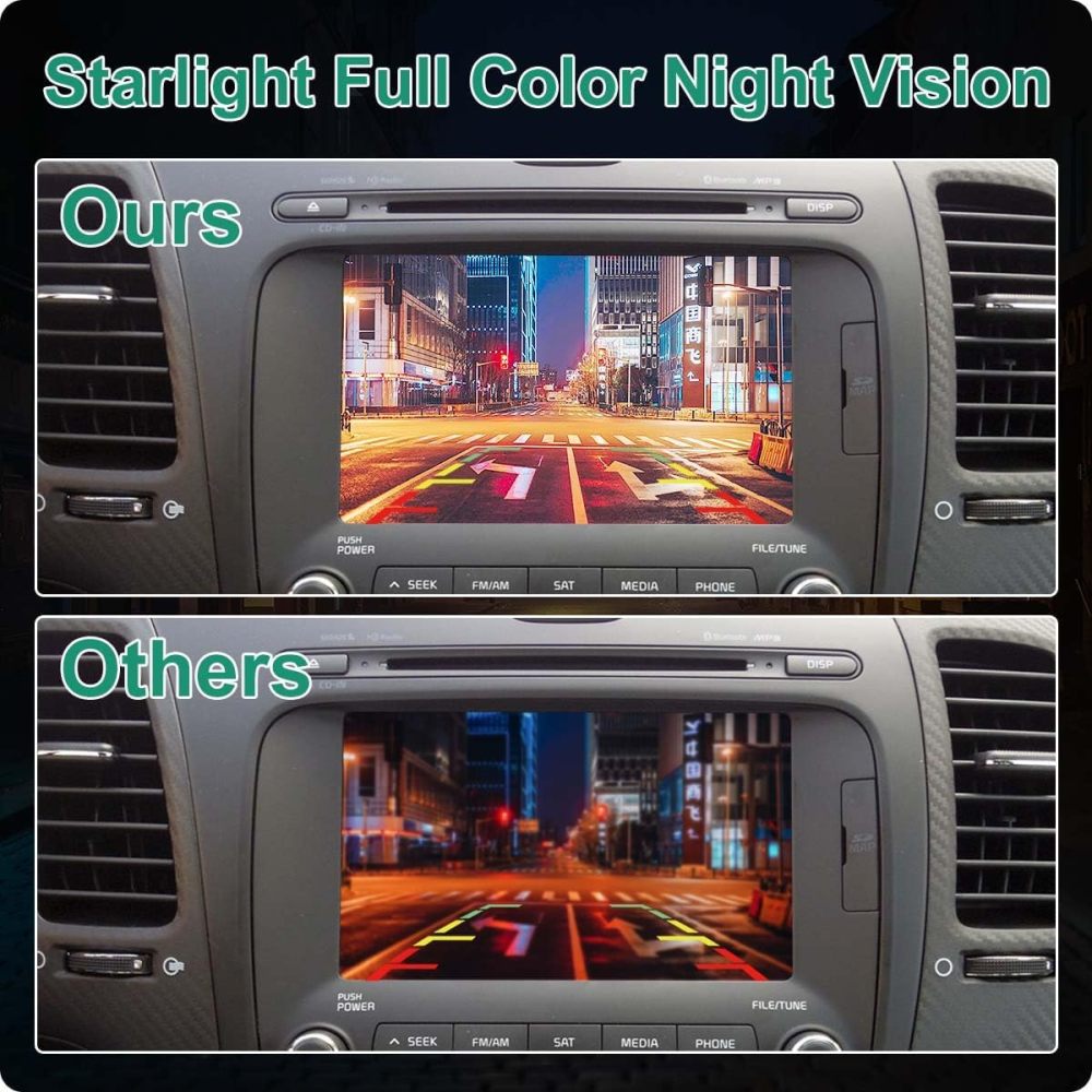 95760A7000 Rear View Backup Camera Fit for Kia Forte Sedan 2014 2015 2016, GreenYi Parking Assist Cam Replaces OE Number, 95760-A7000, KI1960114