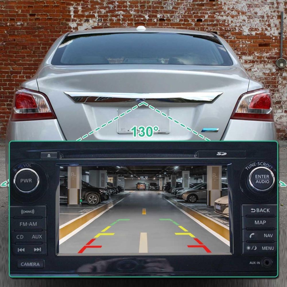 284423TA0B Rear View Backup Camera Fit for Nissan Altima Sedan 2013 2014 2015 2016, GreenYi Parking Assist Cam Replaces OE Number 28442-3TA0B