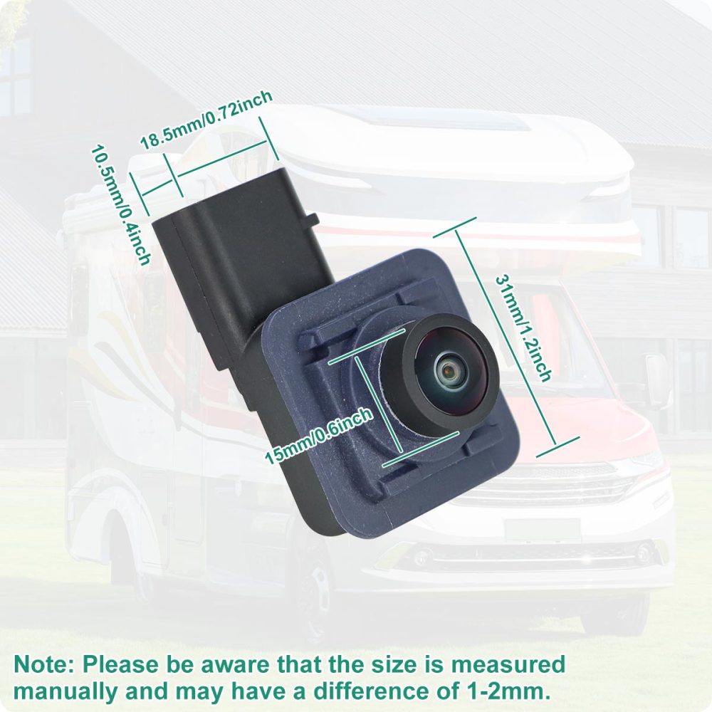 GB5Z-19G490-A OE Backup Camera Replacement for Ford Explorer 2016 2017 2018 and Ford Explorer Police 2016 2017 2018, GreenYi Rear Cam Replaces GB5Z-19G490-C, GB5Z19G490A, GB5Z19G490C