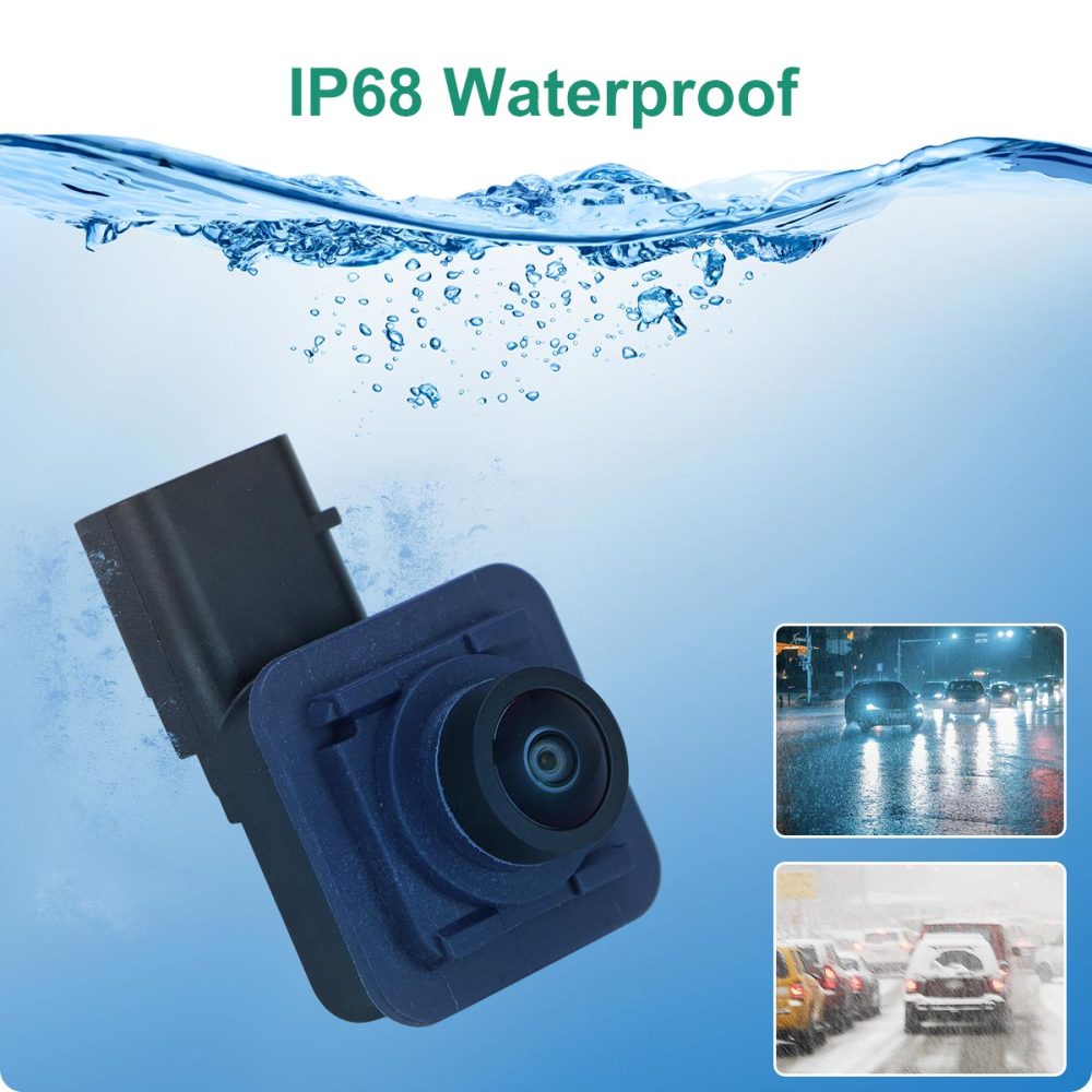 GB5Z-19G490-A OE Backup Camera Replacement for Ford Explorer 2016 2017 2018 and Ford Explorer Police 2016 2017 2018, GreenYi Rear Cam Replaces GB5Z-19G490-C, GB5Z19G490A, GB5Z19G490C