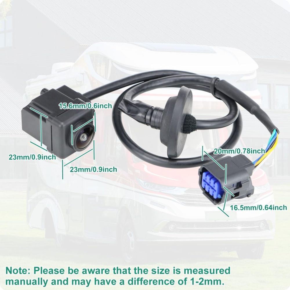 95760-B2100 OE Backup Camera Replacement for Kia Soul 2014 2015 2016, GreenYi Rear Cam Replaces 95760-B2010, 95760-B2000, 95760B2100, 95760B2010, 95760B2000