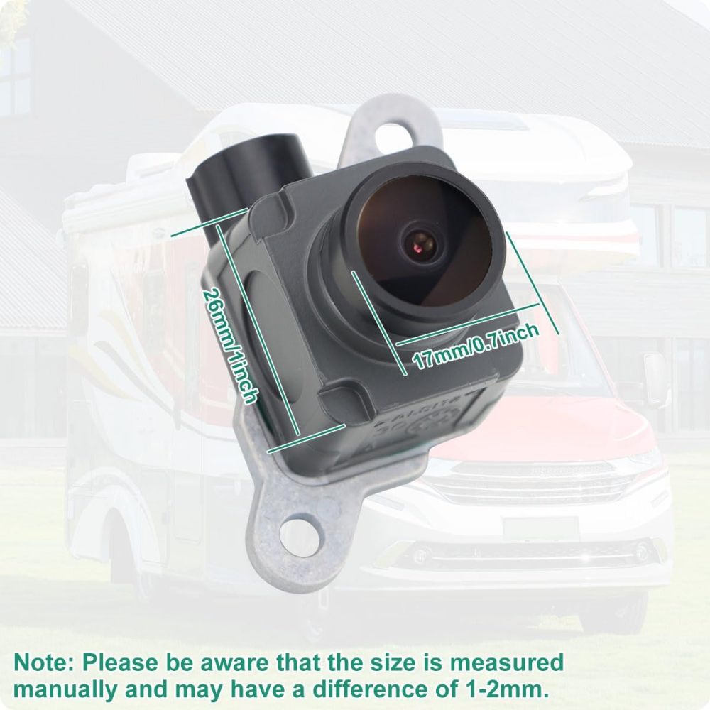 68274731AE OE Backup Camera Replacement for Dodge Ram 1500 Classic 2019-2022 & Dodge Ram 1500 2500 3500 2016-2018, GreenYi Rear Cam Replaces ‎590-950, 68274731AA, 68274731AB, 68274731AC, 68274731AD