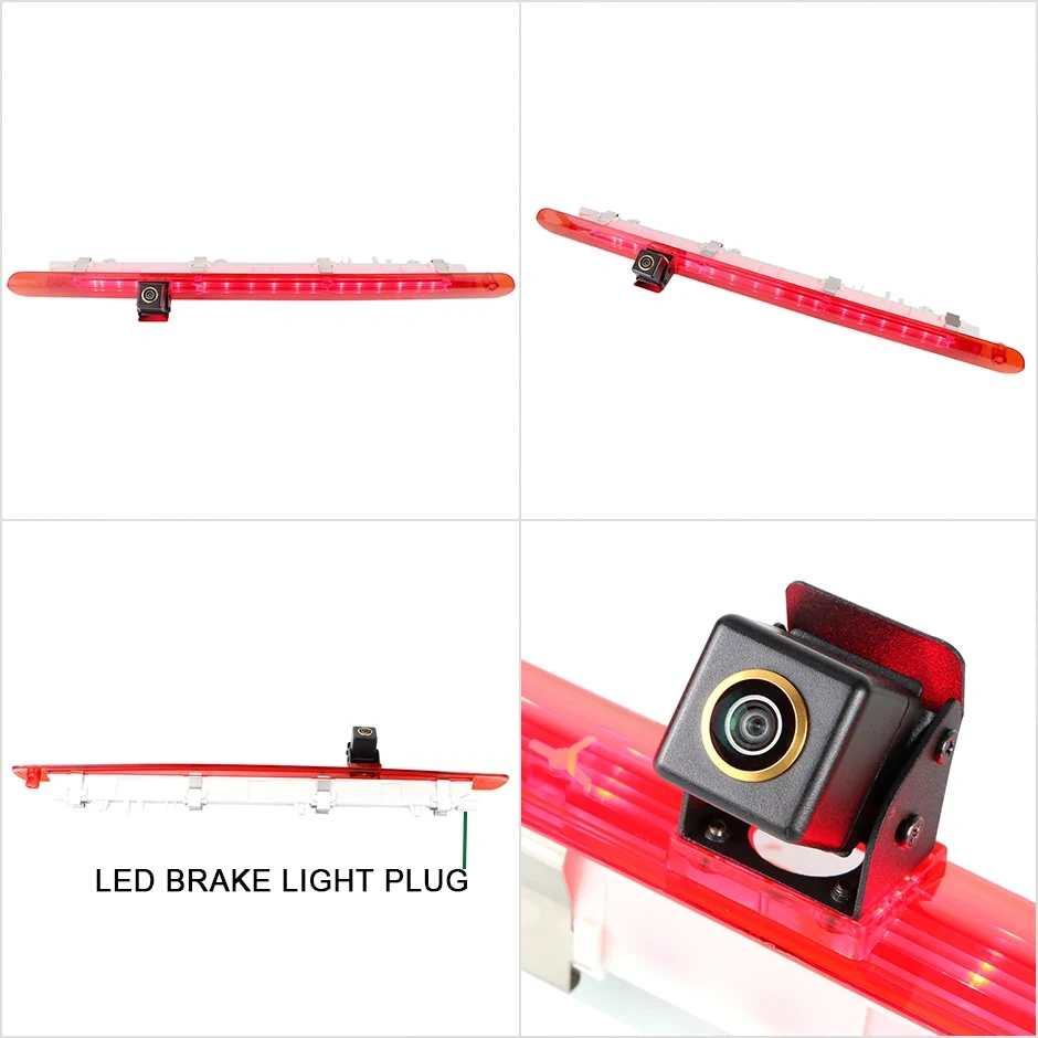 GreenYi 1080P 170° Brake Light Rear View Camera For Mercedes Benz V-Klasse Vito Viano W447 Kasten Tourer V260 Mixto 3 2014-2022