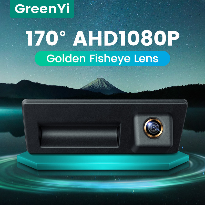 GreenYi 170° HD Car Rear View Camera for VW Volkswagen Golf Passat B7 B5 Tiguan T5 Jetta MK6 Audi A3 A4 A5 Q5 A6 Porsche Cayenne