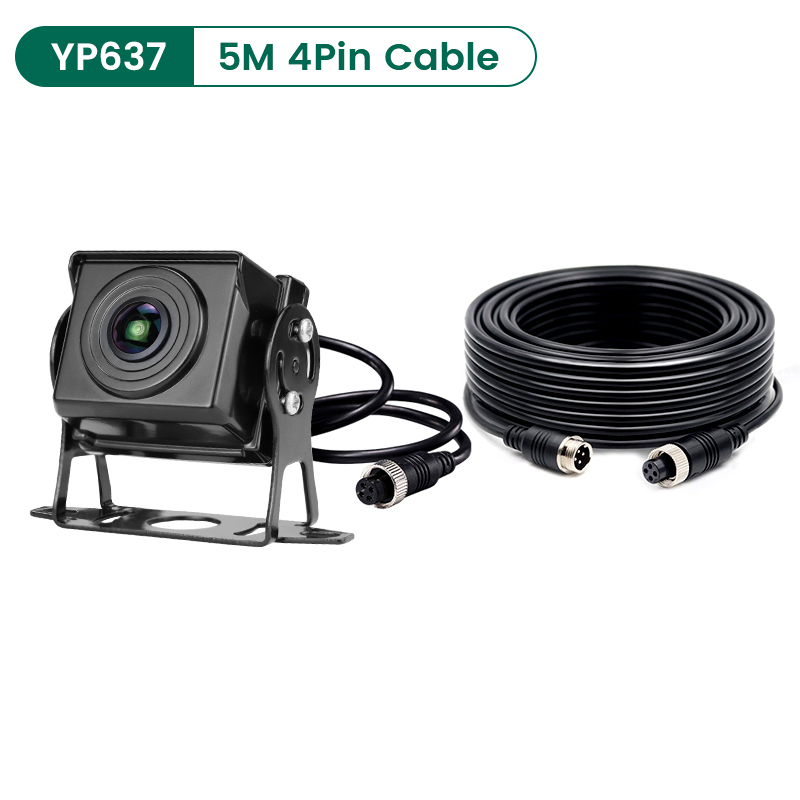 GreenYi 170° AHD 1920*1080P Fisheye Wide Angle Lens High Definition Starlight Night Vision Car Rear View Camera For Bus Truck