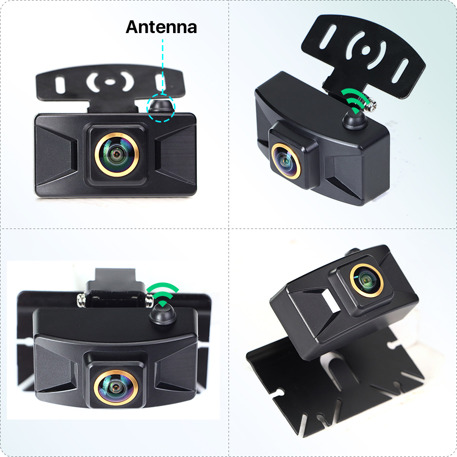 GreenYi Wireless 5'' IPS Screen Parking Monitor AHD 1080P Transmitter HD Rear View Camera For Truck Bus Car Vehicle Night Vision
