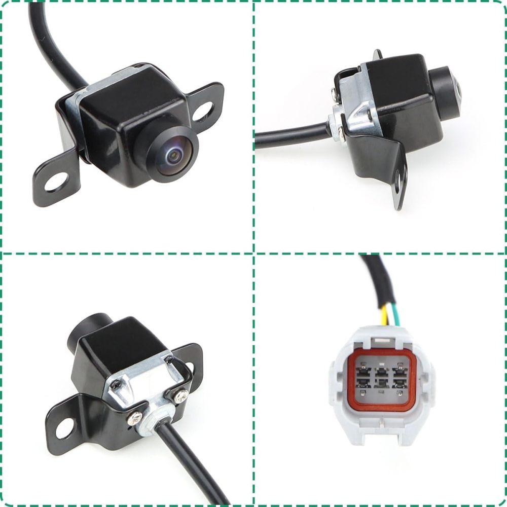 95760-2V100 OE Camera Replacement for Hyundai Veloster 2012-2017, GreenYi Rear Reverse Park Assist Camera Replaces 95760-2V001, 95760-2V002, 95760-3Z003, 590-485, HY1960115, V52740037