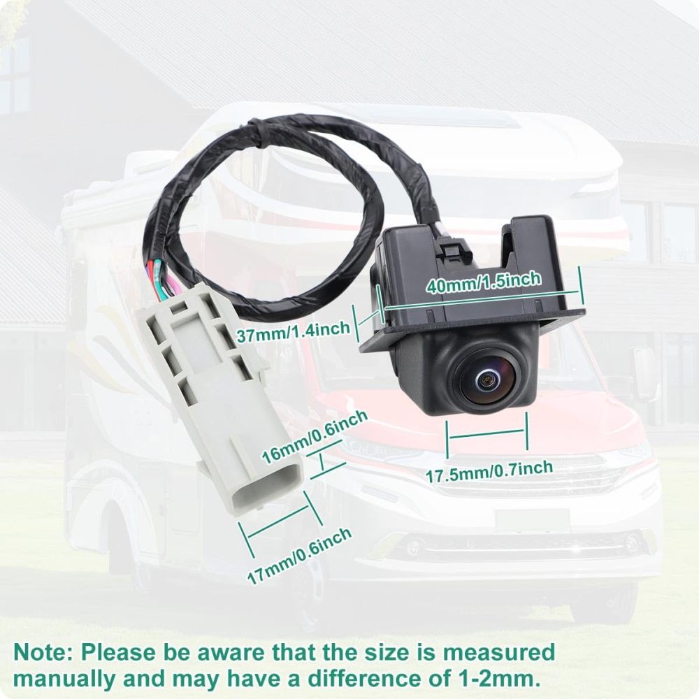 23171840 OE Backup Camera Replacement for Cadillac CTS Sedan 2011-2014, GreenYi Rear Reverse Park Assist Camera Replaces 42389646, 95407397, 23291201, GM1960110, GM1960111, GM1960105, GM1960106