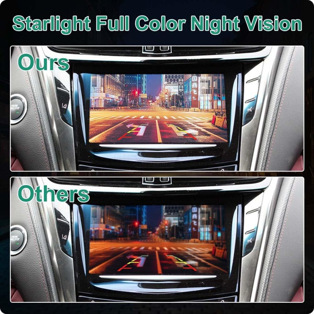 23171840 OE Backup Camera Replacement for Cadillac CTS Sedan 2011-2014, GreenYi Rear Reverse Park Assist Camera Replaces 42389646, 95407397, 23291201, GM1960110, GM1960111, GM1960105, GM1960106
