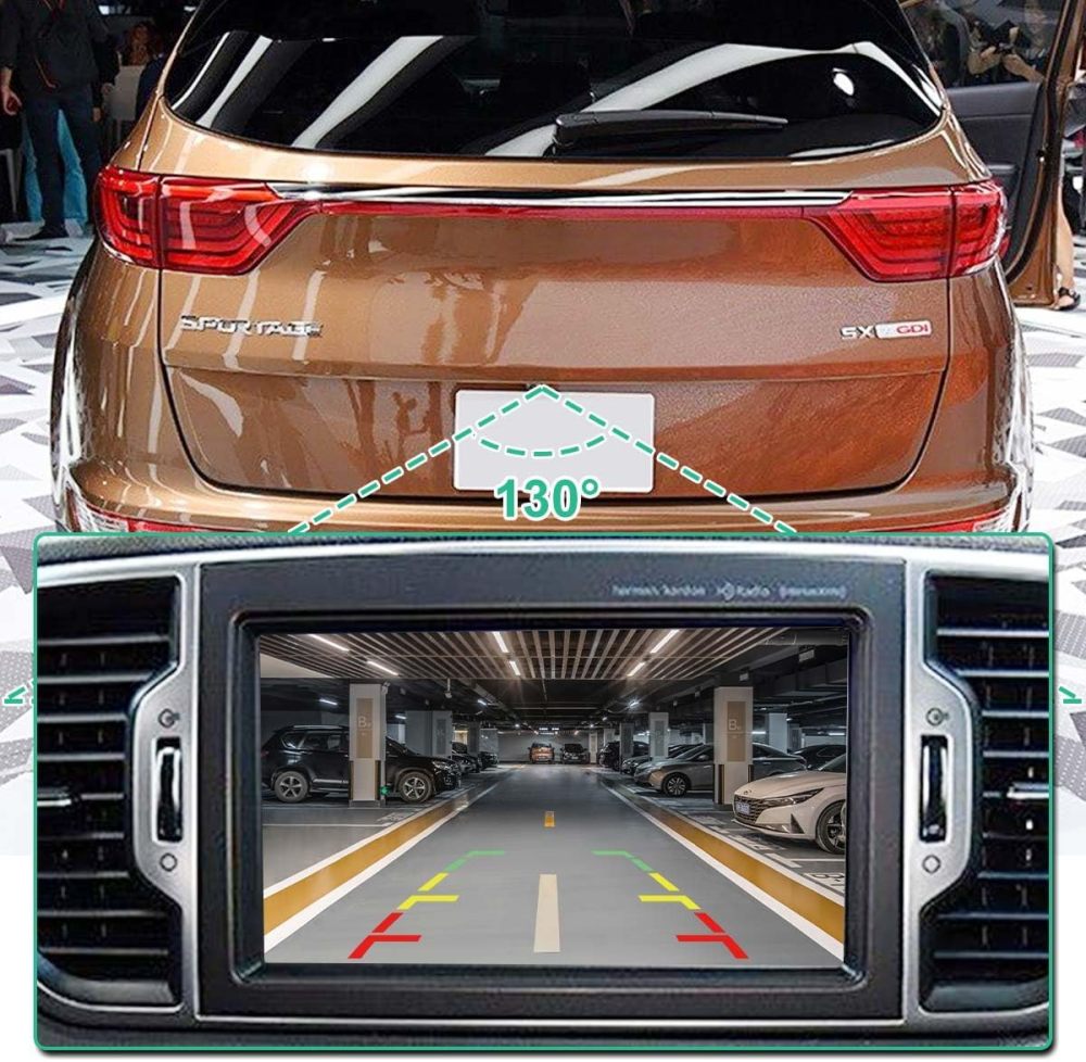 95760-D9001 Rear View Backup Camera Replacement for Kia Sportage KX5 2016-2019, Replaces OE# 95760D9000 95760D9001 95760-D9000 by GreenYi