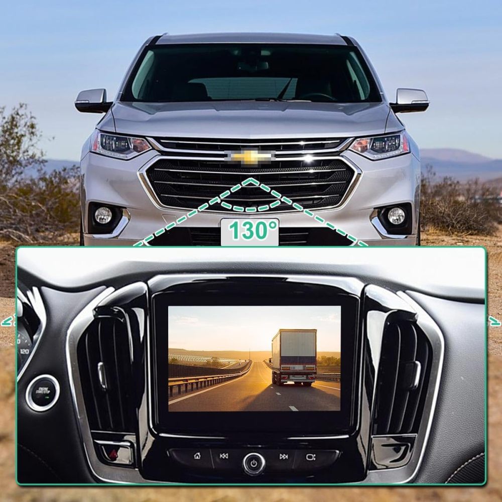 23165927 Front View Camera Replacement for Chevy Traverse 2018-2021, Car Security Camera by GreenYi