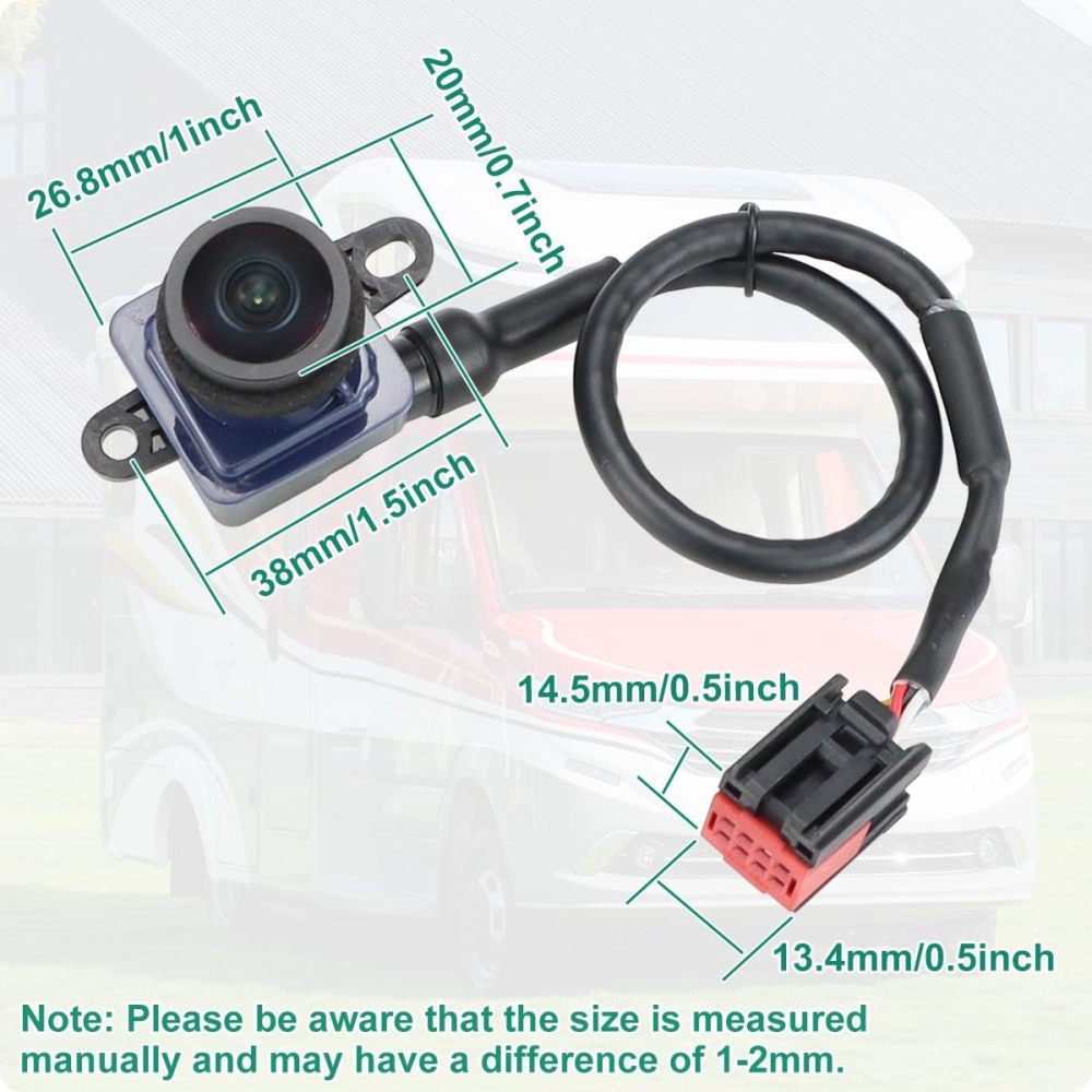670018242 Backup Rear Camera Replacement for Maserati Quattroporte 2013 2014 2015 2016 & Ghibli 2014 2015 2016 by GreenYi