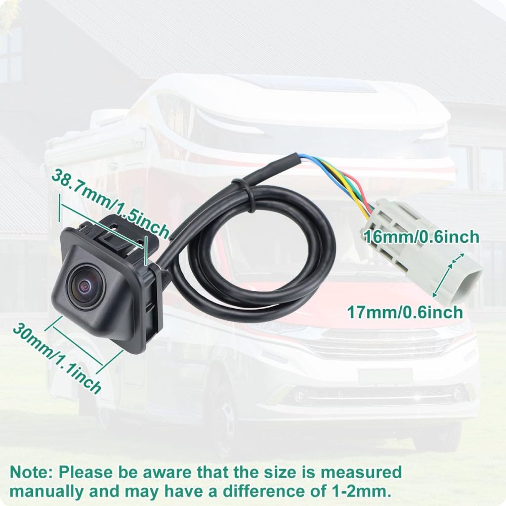 23388750 Backup Rear Camera Replacement for Cadillac XTS 2013 2014 2015 by GreenYi
