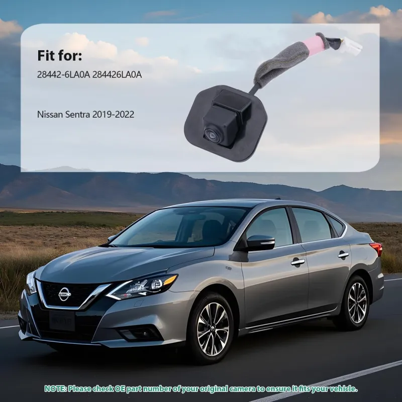 28442-6LA0A Backup Rear Camera Replacement for Nissan SENTRA 2019-2022, OE Camera Replaces 284426LA0A by GreenYi