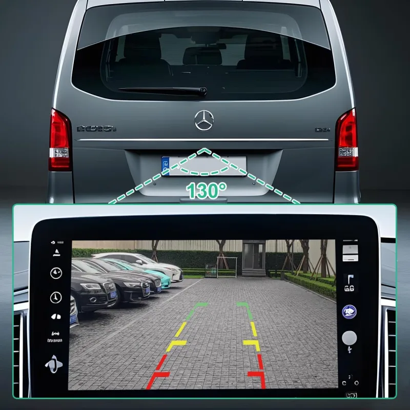 A2229054509 360 Rear Front Side Camera Replacement for Mercedes Benz GLC-Class X253, W205, W222, W447, 448 After 2016, OE Camera Replaces 2229054509 by GreenYi