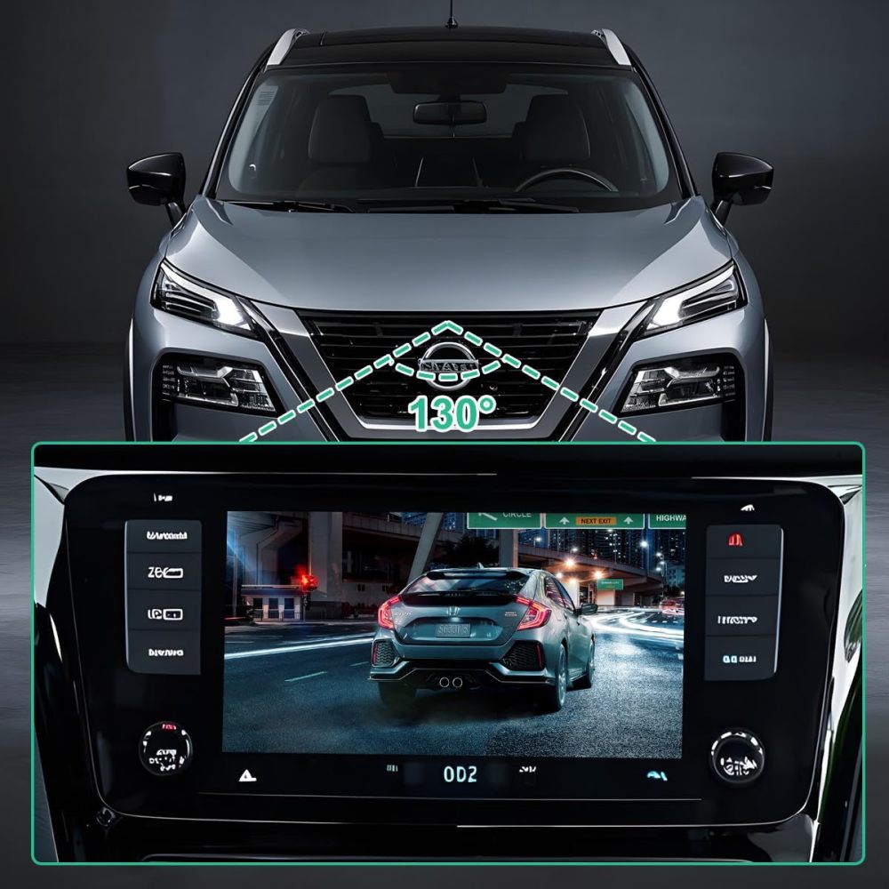 284F1-6RA0B Park Assist Camera Replacement for Nissan Rogue 2020-2023, OE Front View Grill Cam Replaces 284F1 6RA0B 284F16RA0B 596-11687 by GreenYi