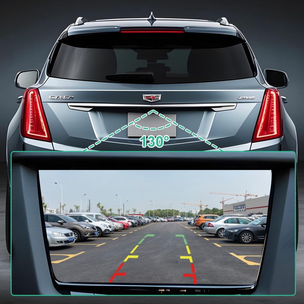84092887 OE Park Assist Camera Replacement for Cadillac XT5 2017 2018 2019, OE Rear Backup Cam by GreenYi