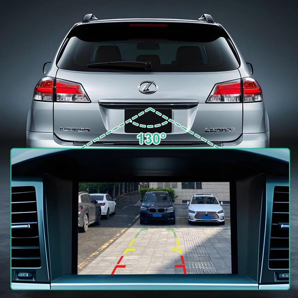 86790-48061 OE Park Assist Camera Replacement for Lexus RX350 2007-2009 & RX400h 2007 2008, OE Rear Cam Replaces 86790-48060, 8679048061, 8679048060, LX1960106, 590-657, 590657 by GreenYi