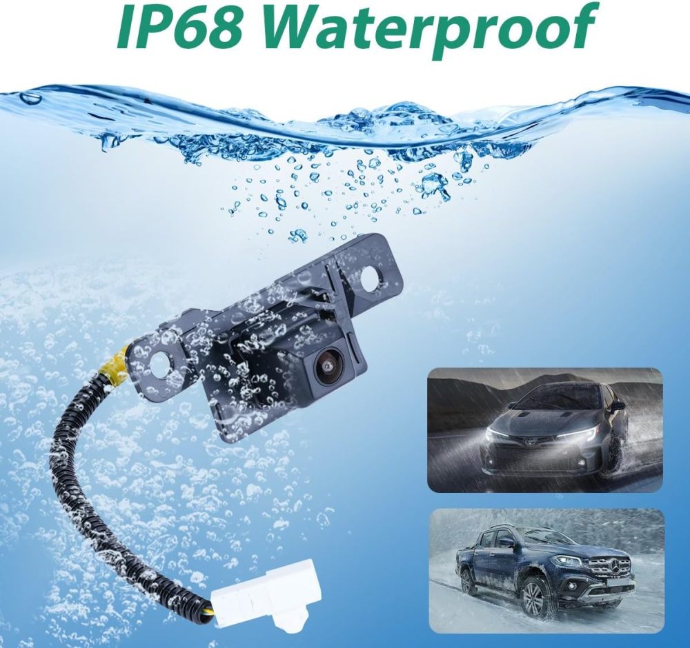 86790-48061 OE Park Assist Camera Replacement for Lexus RX350 2007-2009 & RX400h 2007 2008, OE Rear Cam Replaces 86790-48060, 8679048061, 8679048060, LX1960106, 590-657, 590657 by GreenYi