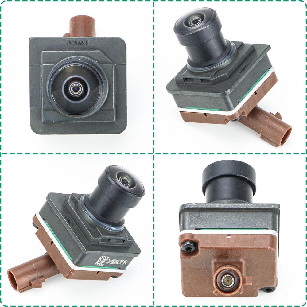 LJ8T-19G490-BB Front and Rear View Camera for Ford F-150 Mustang Mach-E 2021 2022, OE Back up Camera Replaces LJ8T19G490BB, LJ8T-19G490-BC, LJ8T19G490BC, LJ8Z19G490A, LJ8Z-19G490-A by GreenYi